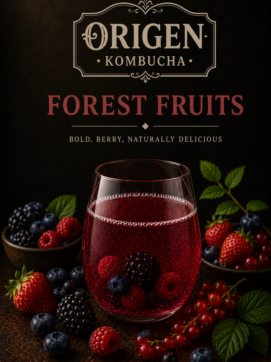 Forest Fruits kombucha